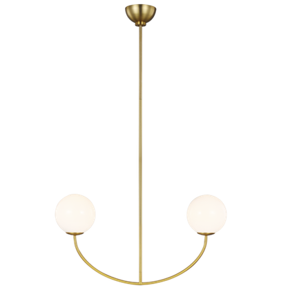 Люстра Visual Comfort Galassia Two Light Linear Chandelier