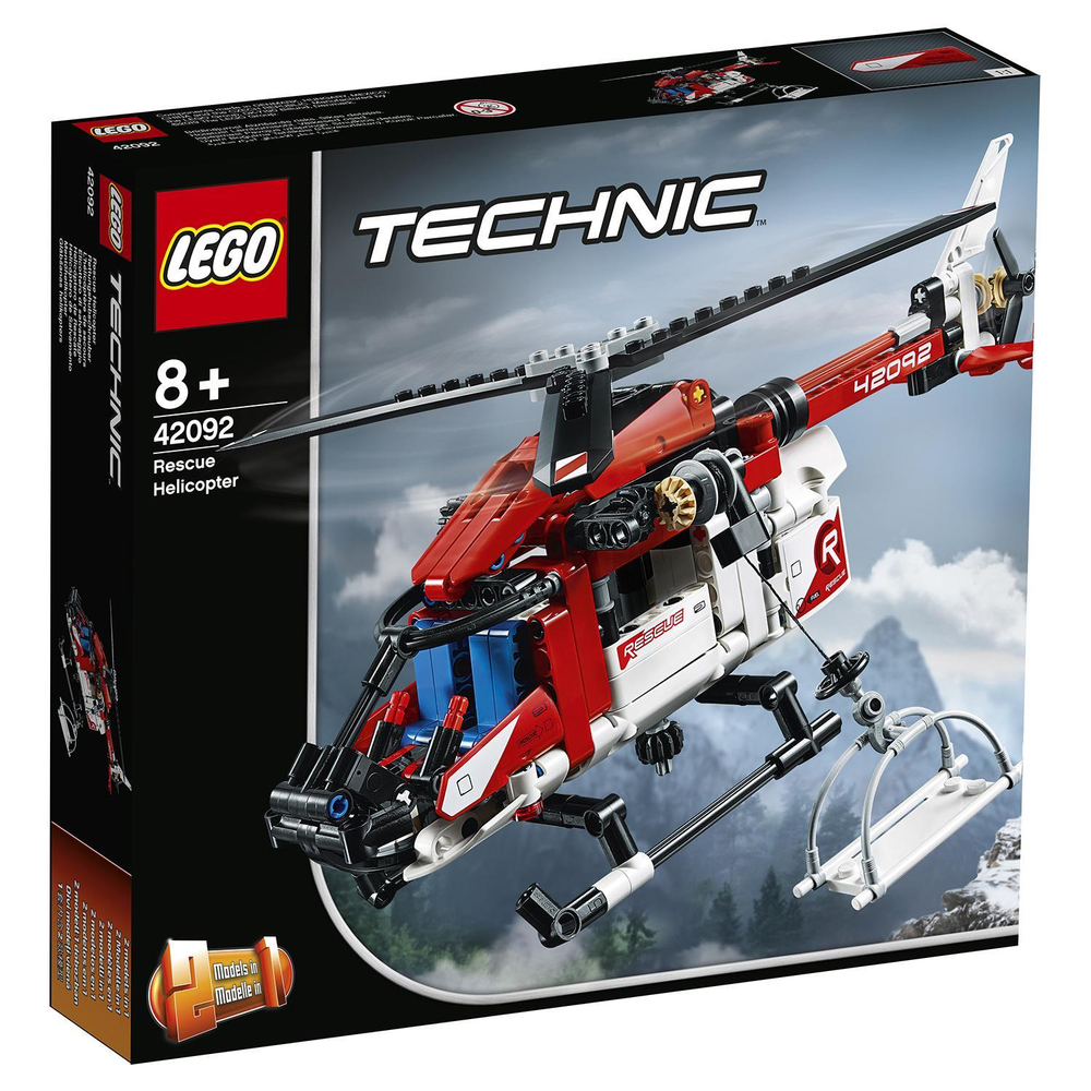 LEGO Technic: Спасательный вертолет 42092 — Rescue Helicopter — Лего Техник