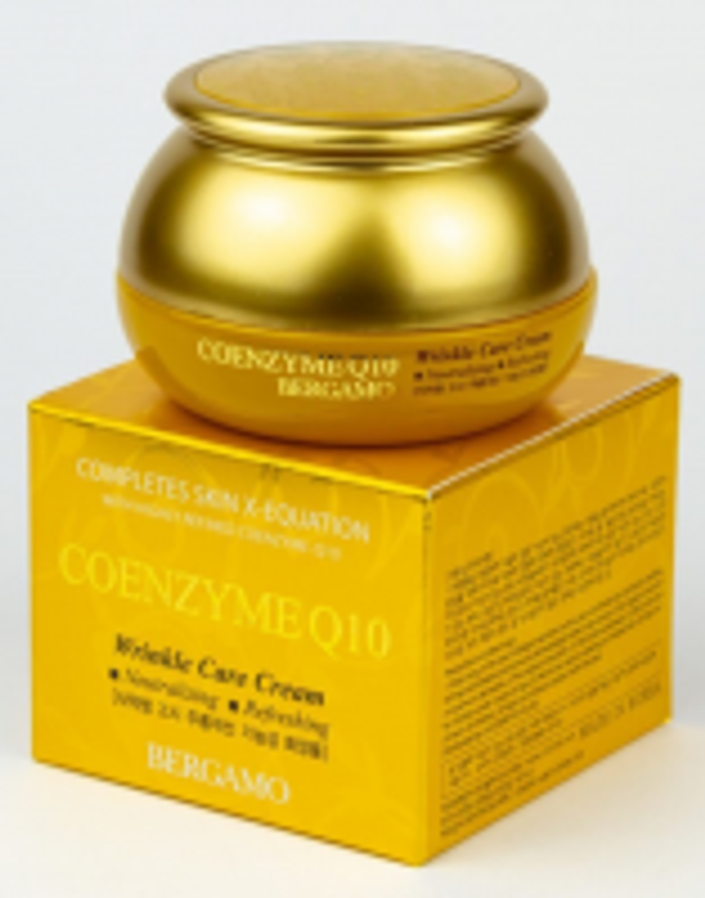 [Bergamo] Coenzyme Q10 Wrinkle Care Cream - Крем антивозрастной с коэнзимом, 50 гр