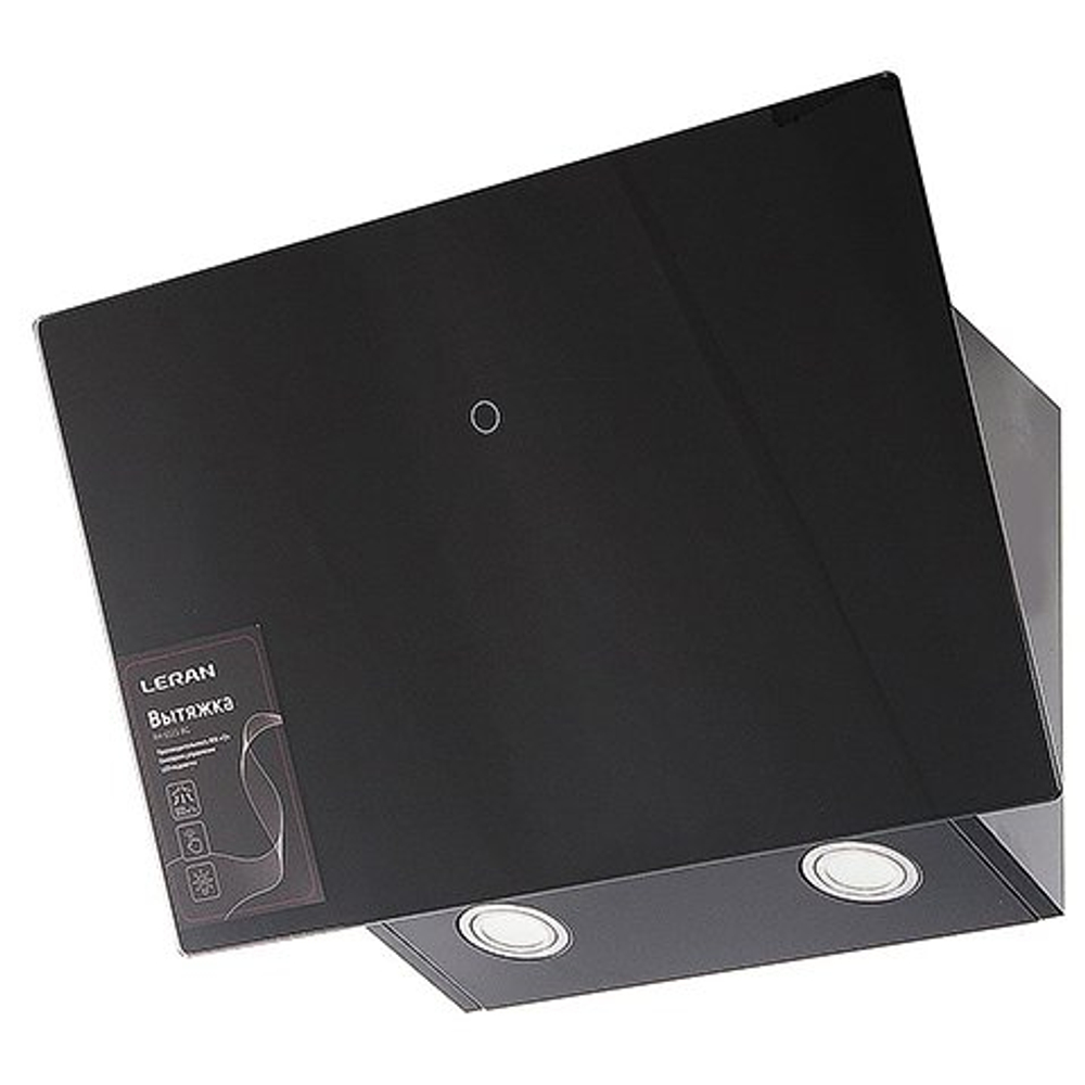 Вытяжка LERAN RH 6625 BG черное стекло