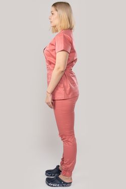 Костюм медицинский женский 386 ТЕРРАКОТ