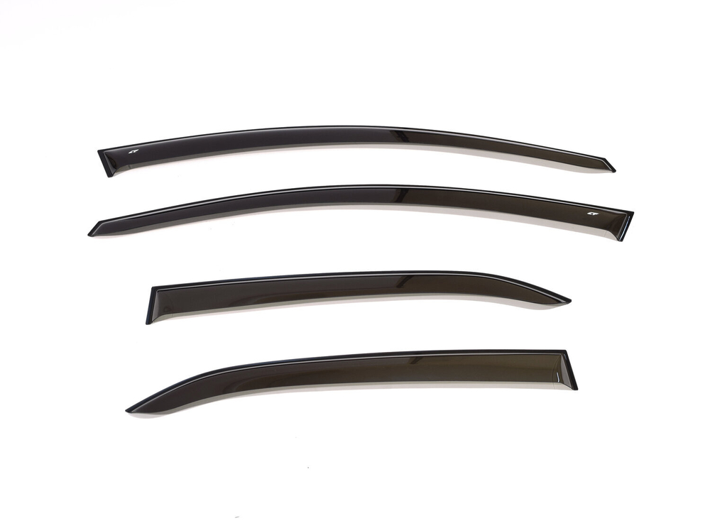 Дефлекторы боковых окон Cobra Tuning на Kia Cerato 2 седан 2009-2013 арт.K10709
