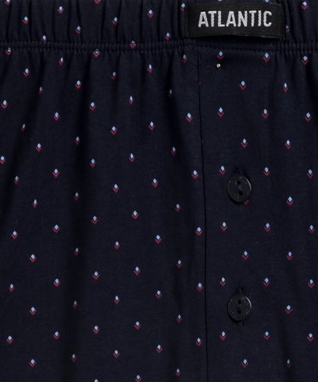 Трусы (2 шт) мужские семейные Atlantic 2MBX-051, темно-синий + темно-синий