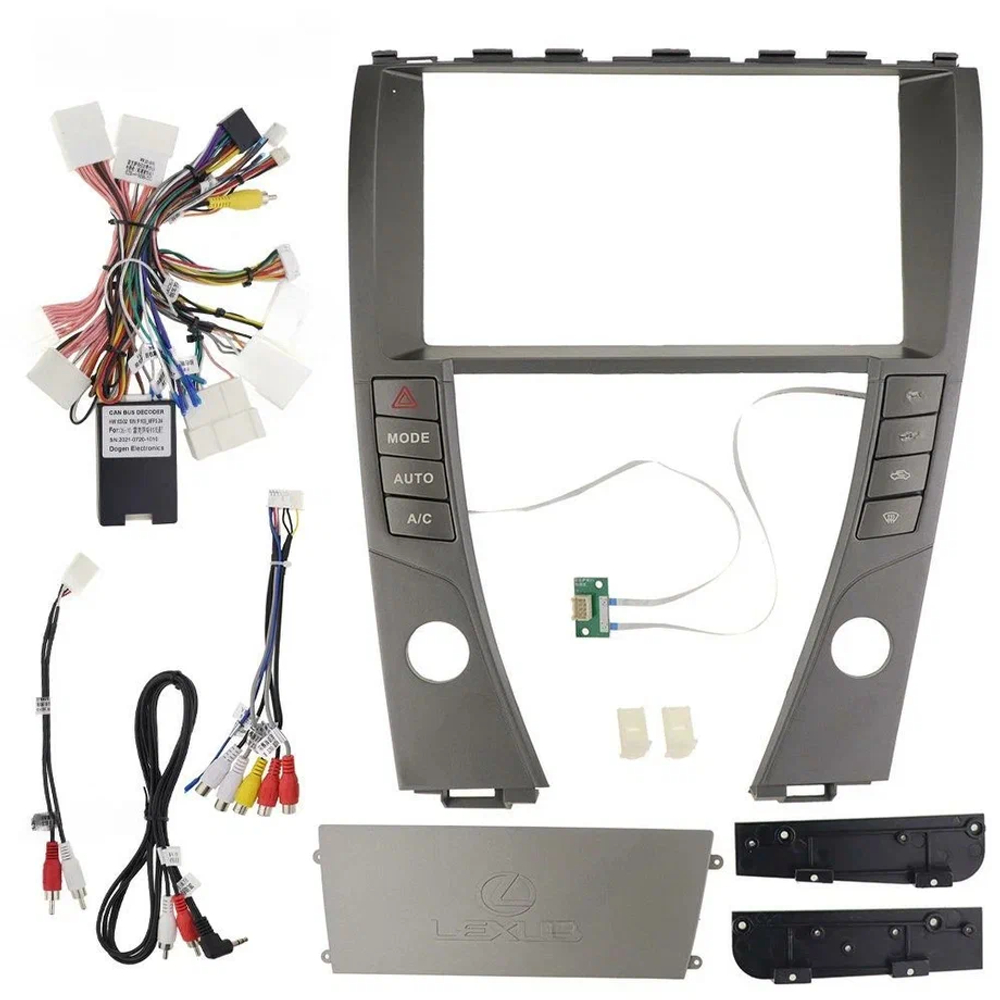 Магнитола для Lexus ES350 2006-2012 - Kuberg QLed, Android 13, TS20, CarPlay, SIM-слот