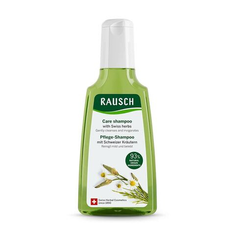Шампунь с экстрактом швейцарских трав Rausch Swiss Herbal Care Shampoo 200 мл