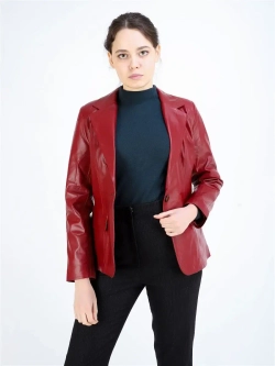 Куртка женская кожаная, блейзер женский