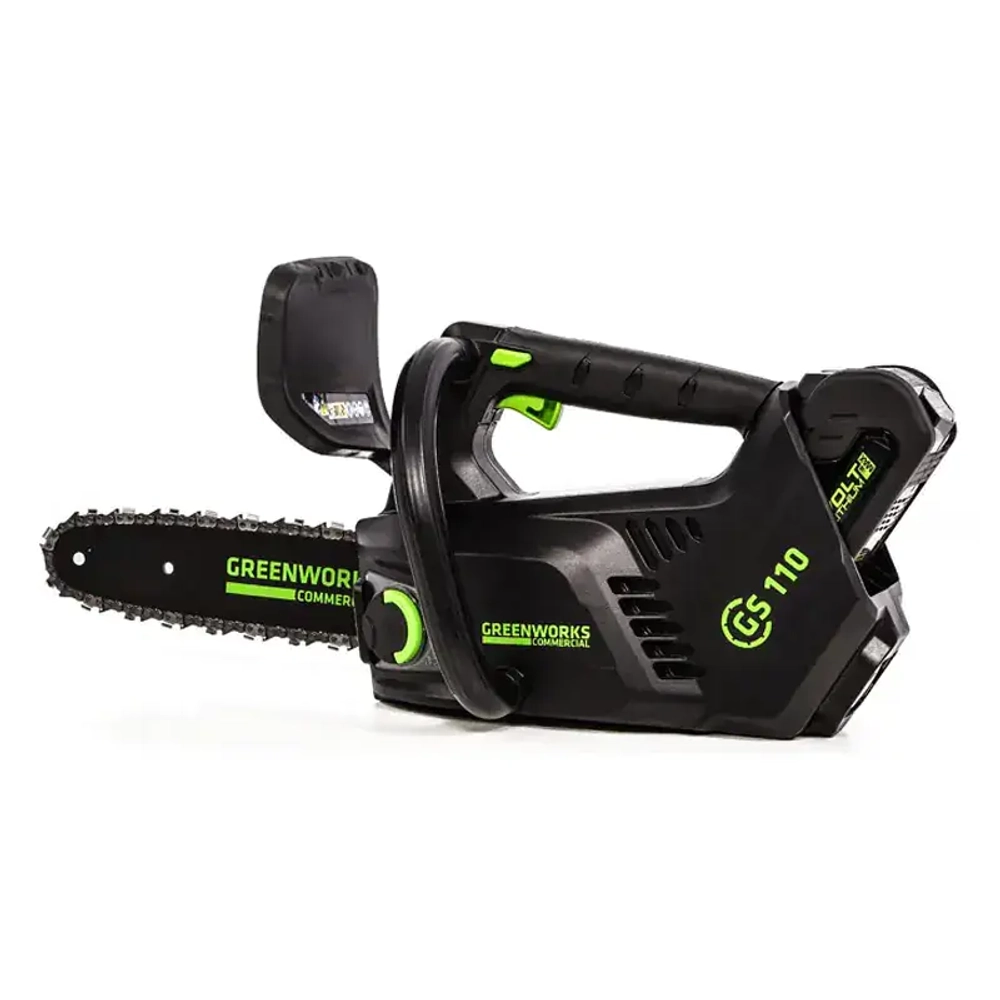 Аккумуляторная цепная пила Greenworks GD40TCSK5 (1 x 5 Ач, Быстрое ЗУ) 2003807U5F