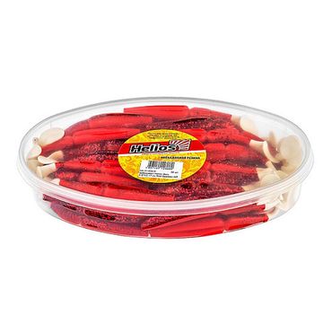 Виброхвост несъедоб. Guru 5,0'/12,7 см Red Sparkles WT 50шт. (HS-31-034-N) Helios