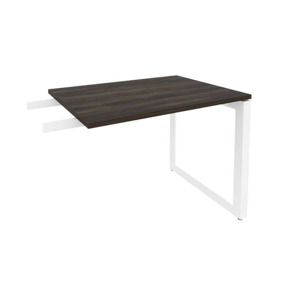 Onix Direct Брифинг-приставка на О-образном м/к O.MO-BR-9 Дуб Мали/Металл Белый 980*720*750