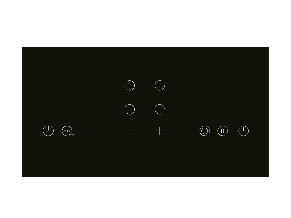 Электрическая варочная поверхность EVH 641A BL