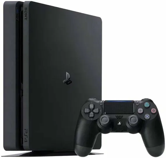 Sony Playstation 4 Slim 1TB CUH-2208B, Без коробки, S/N: 15274526769518257 (PS4, Б/У, Без игр)