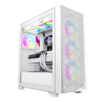 Корпус PCCooler C3D510 WH ARGB EATX/ATX/mATX/ITX USB3.0, 2xUSB2.0 White