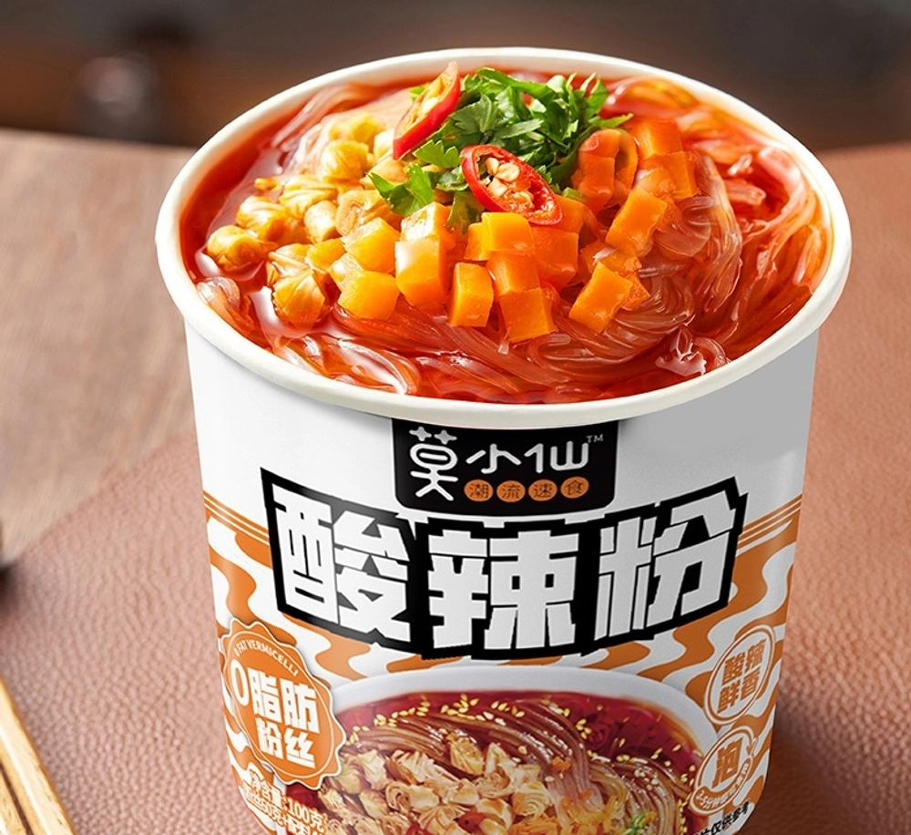 Лапша быстрого приготовления фунчоза в кисло-остром соусе