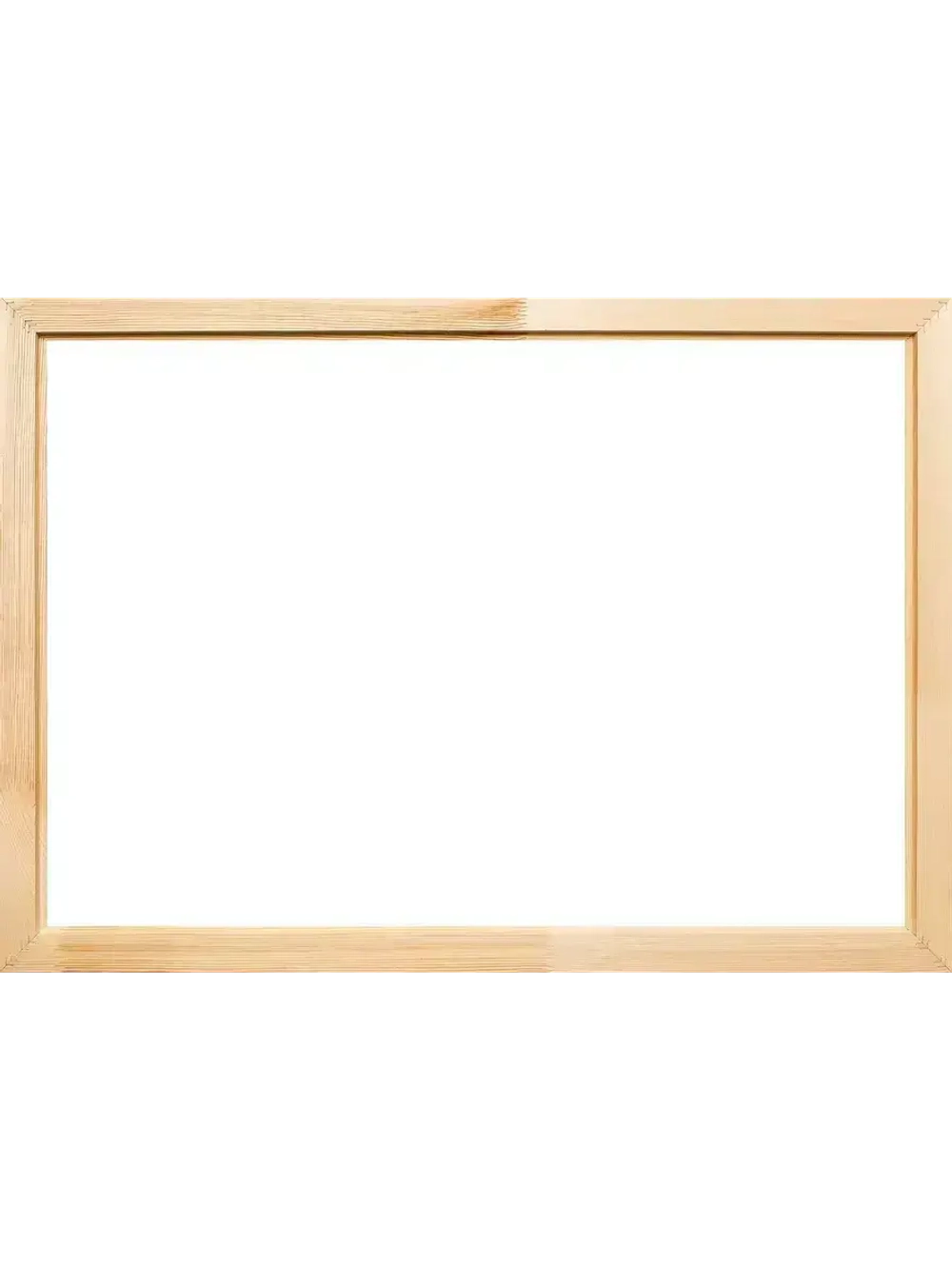 Деревянная рама 50x80 для картин на подрамнике сеч. 40x18