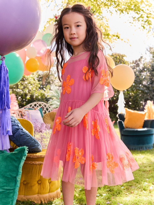 Платье для девочки Next AC6-248, Розовый