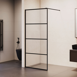 Душевая перегородка RGW WA-019B (Рисунок - черный принт, 700)