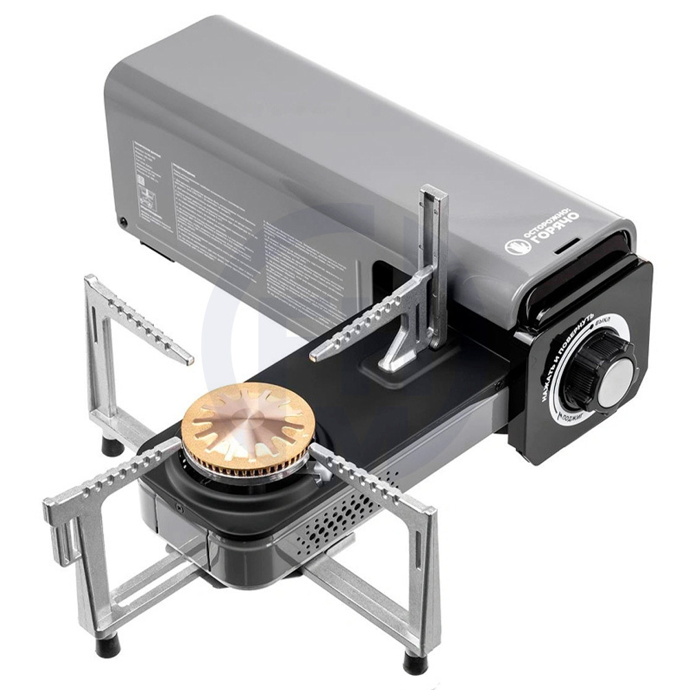 Портативная раздвижная газовая плитка Nisus N-MS-100