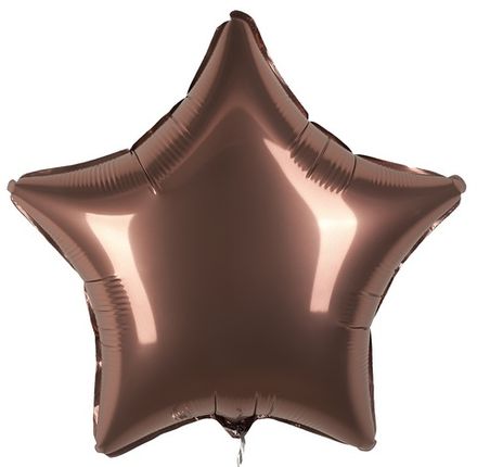 Звезда "Шоколад матовый" 46 см