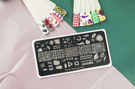 Пластина Swanky Stamping 065