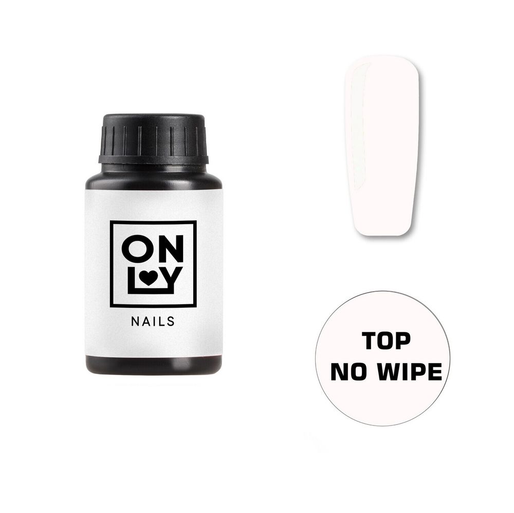 OnlyNails Top Shine No Wipe, 50мл