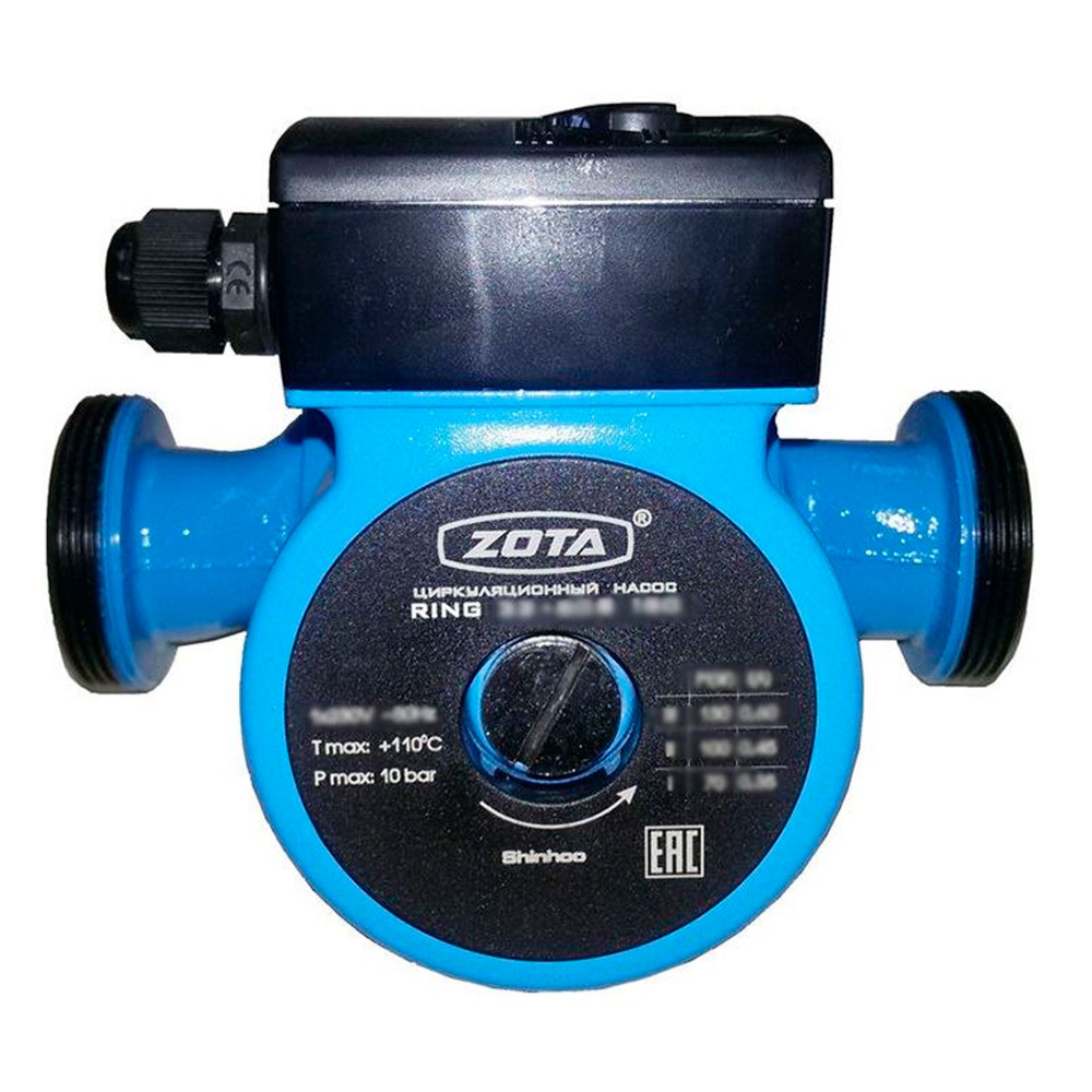 Насос циркуляционный ZOTA RING 32/80 S 180 с гайками