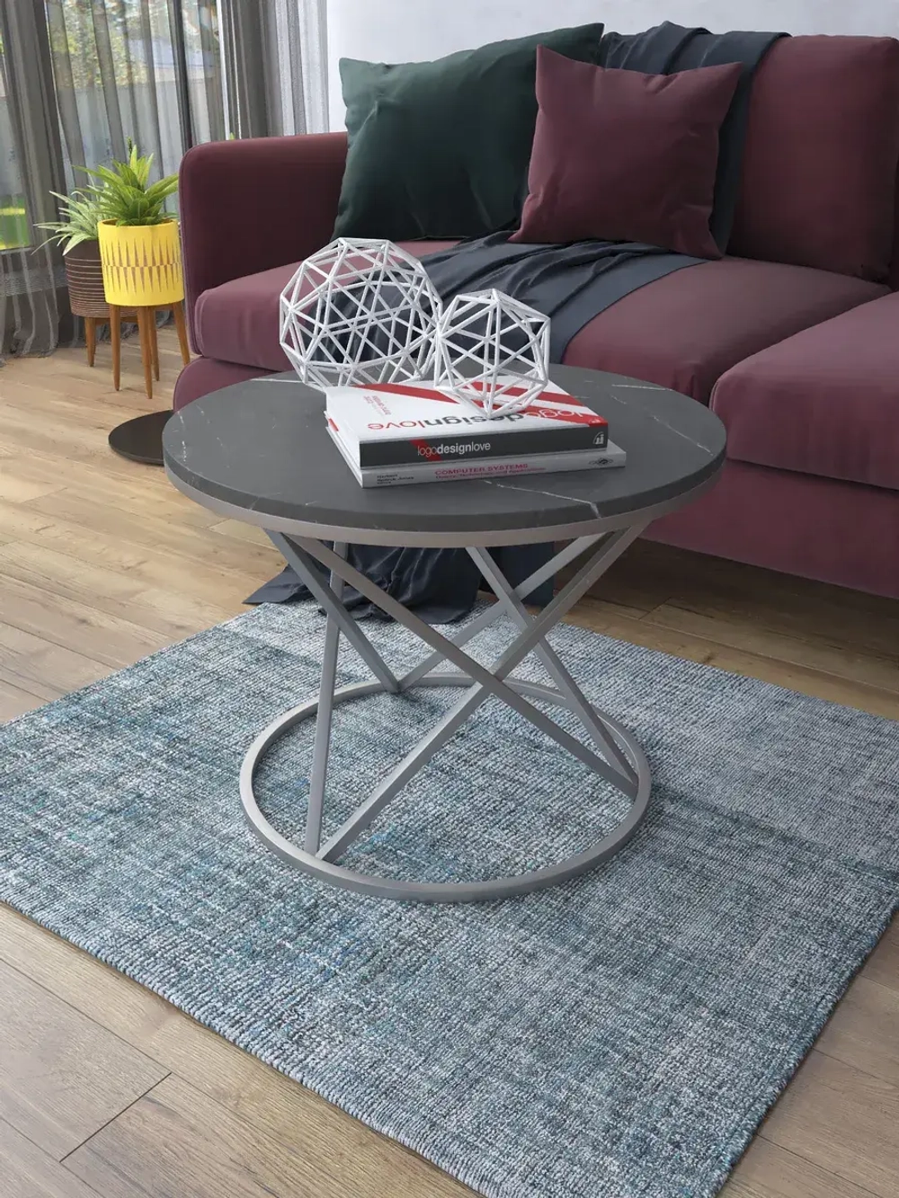 Журнальный стол Звёздный - СЧ - МДФ в ПВХ