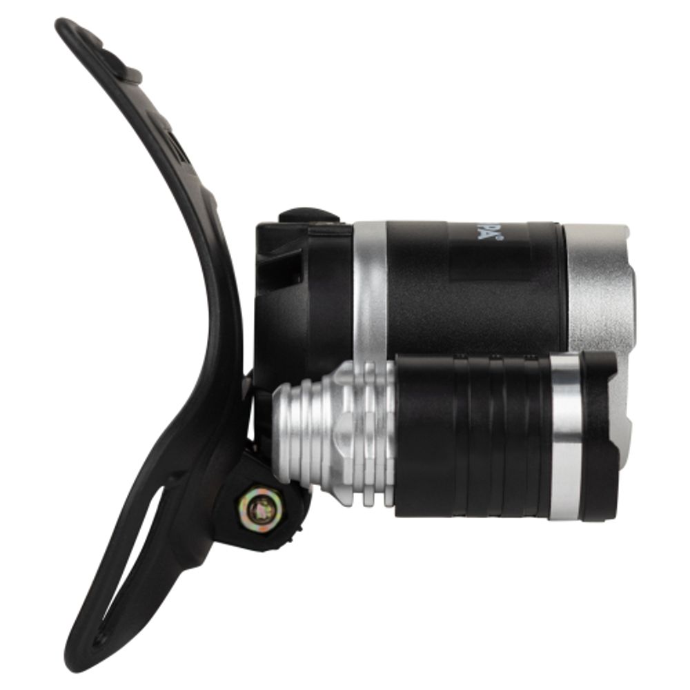 Фонарь налобный светодиодный ЭРА GA-809 аккумуляторный алюминиевый 4 режима трехламповый High Power Headlamp