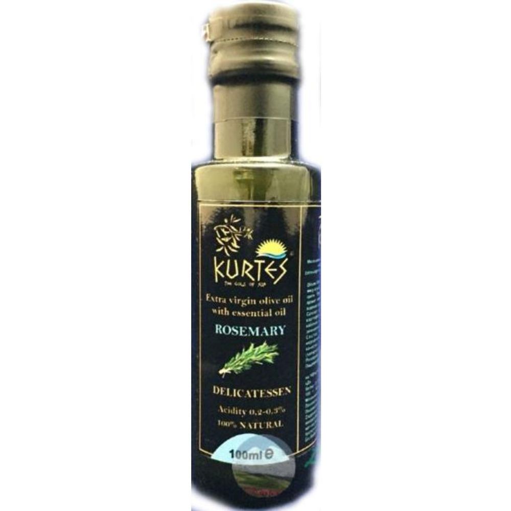 KURTES масло оливковое Extra virgin со вкусом розмарина 250 мл