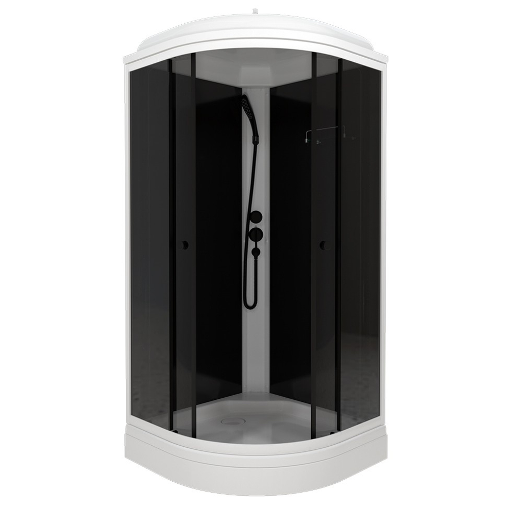 Душевая Кабина Грэй-Блэк 90*90 А