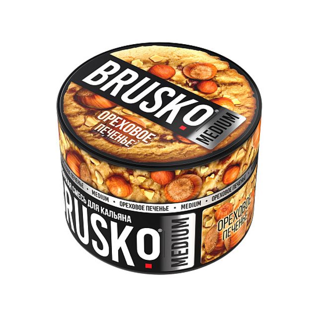 Бестабачная смесь Brusko Medium - Ореховое Печенье 50 г