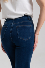 Джинсы клёш с пуговицами