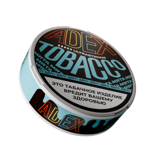 Жевательный табак Adex UltraStrong Slim - Мята 9г