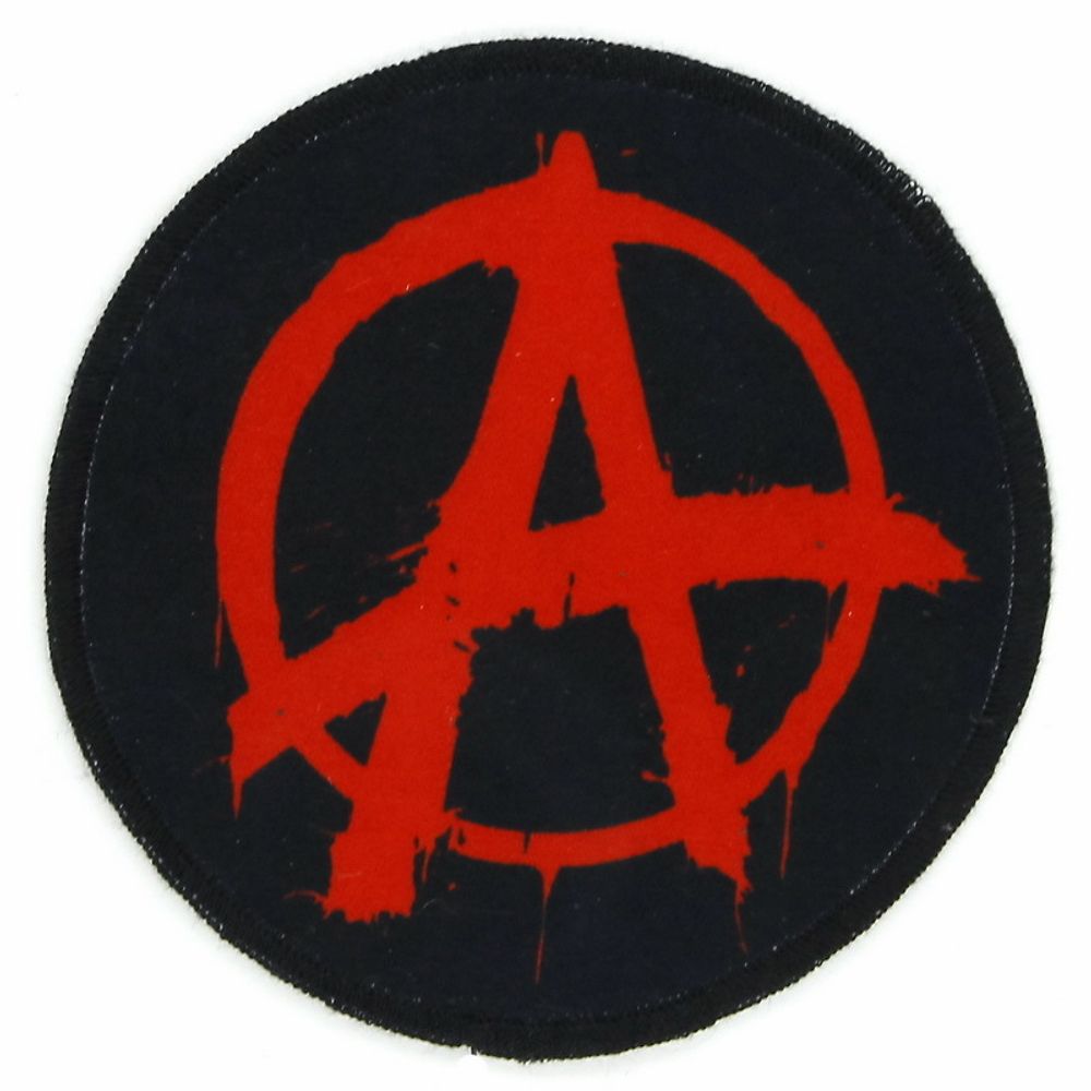 Нашивка Anarchy Анархия круглая (914)