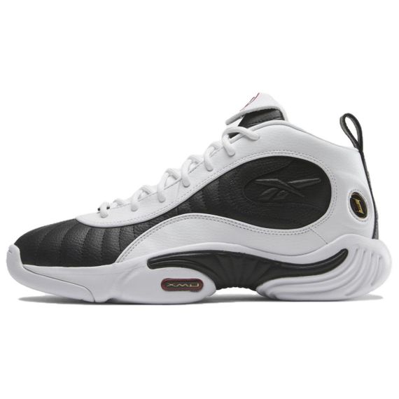 Reebok Answer Баскетбольные кроссовки Высокие Черно-белые Панда Мужские