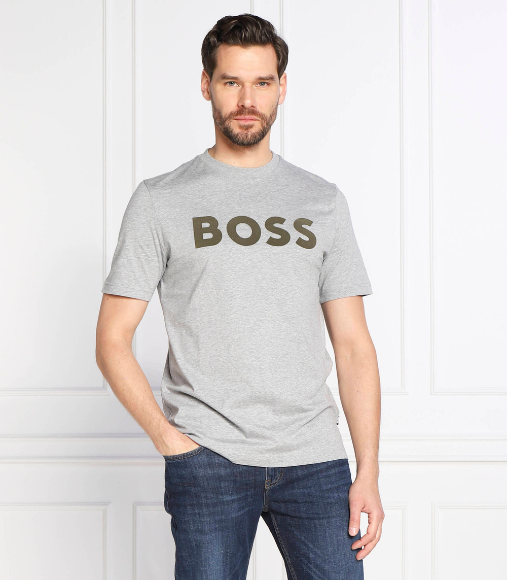 футболка tiburt 318 BOSS BLACK - серый(50477303)