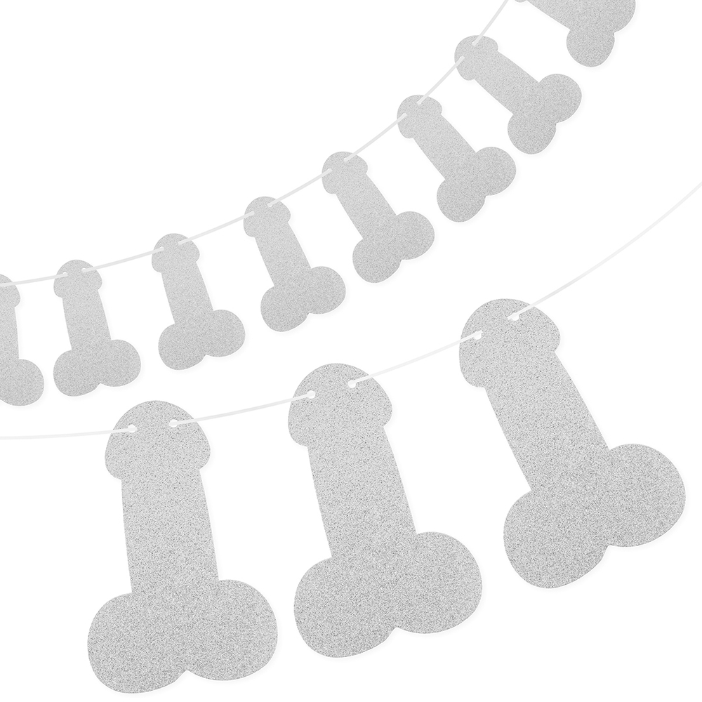 Гирлянда для девичника «18+» 300 см