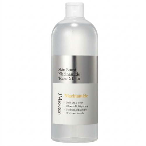Осветляющий тонер-бустер с ниацинамидом JMsolution Skin Boost Niacinamide Toner XL 1.0, 600мл