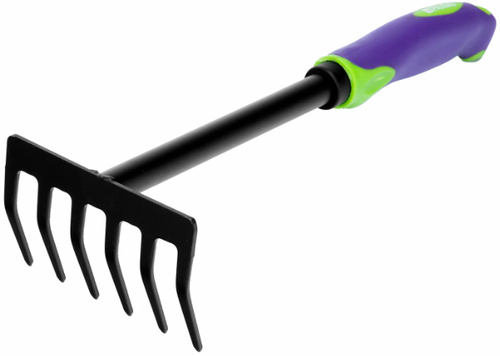 Грабли садовые с прорезиненной ручкой М