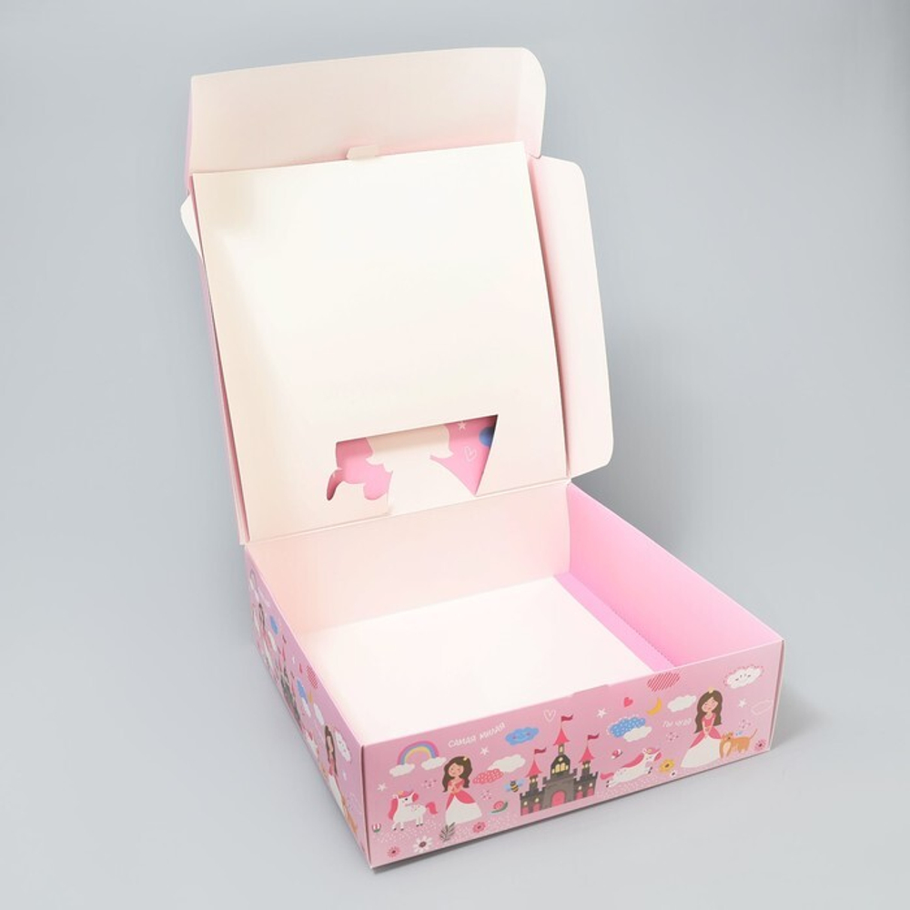 Коробка складная «Самой милой», 26 х 26 х 8 см