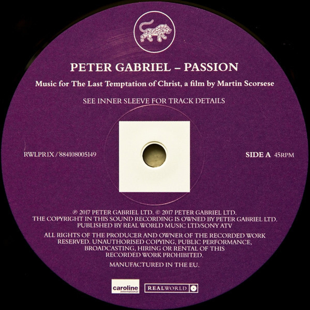 Peter Gabriel / Passion (3LP)
