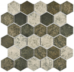 Мозаика из керамогранита Olmeto Grey/Олмето серый (51х59) 271х282х6 мм (шт)