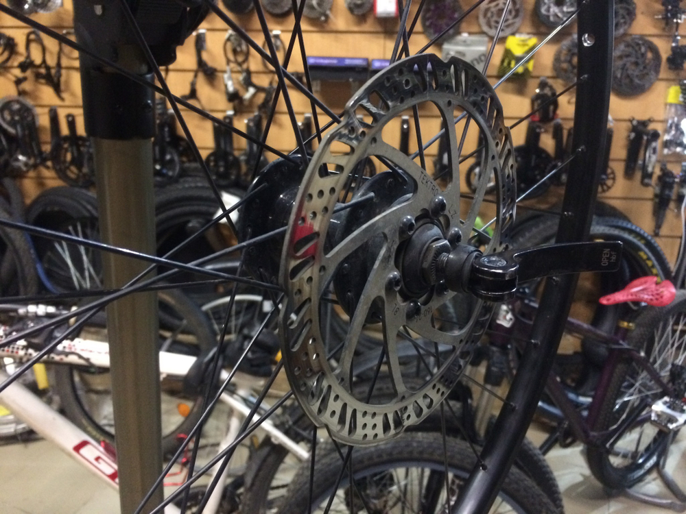 Переднее колесо WTB SX19 27.5 Shimano HB-TX505 100xQR