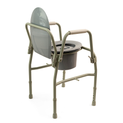 Кресло-туалет с откидывающимися поручнями