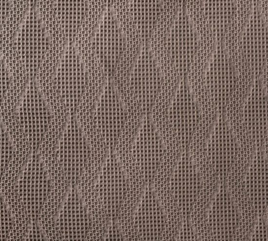 Покрывало вафельное Кофе 150х200 с кистями