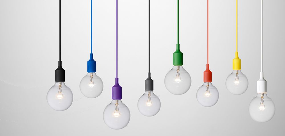 Подвесной светильник Muuto E27 White