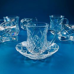 Lenardi 588-641 Чайный набор 12пр. 130мл в под.уп.(х8)Стекло