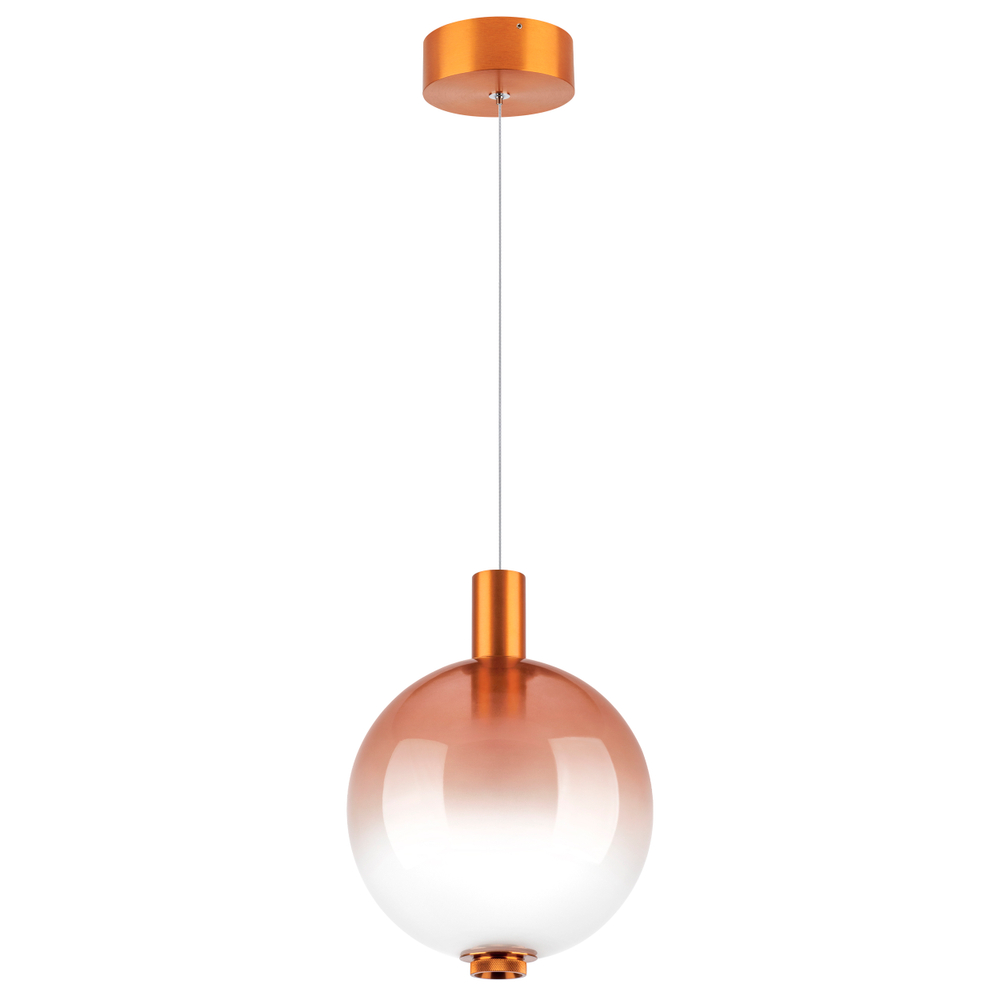 805402 Люстра COLORE LED 1х6W 320LM ЧЕРНЫЙ/КРАСНЫЙ 3000K