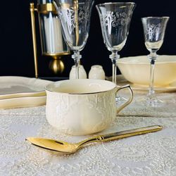 Lenardi 205-403 Бульонница 450 мл ДОМИНИКА КРЕМ в под.уп.(х24)Фарфор