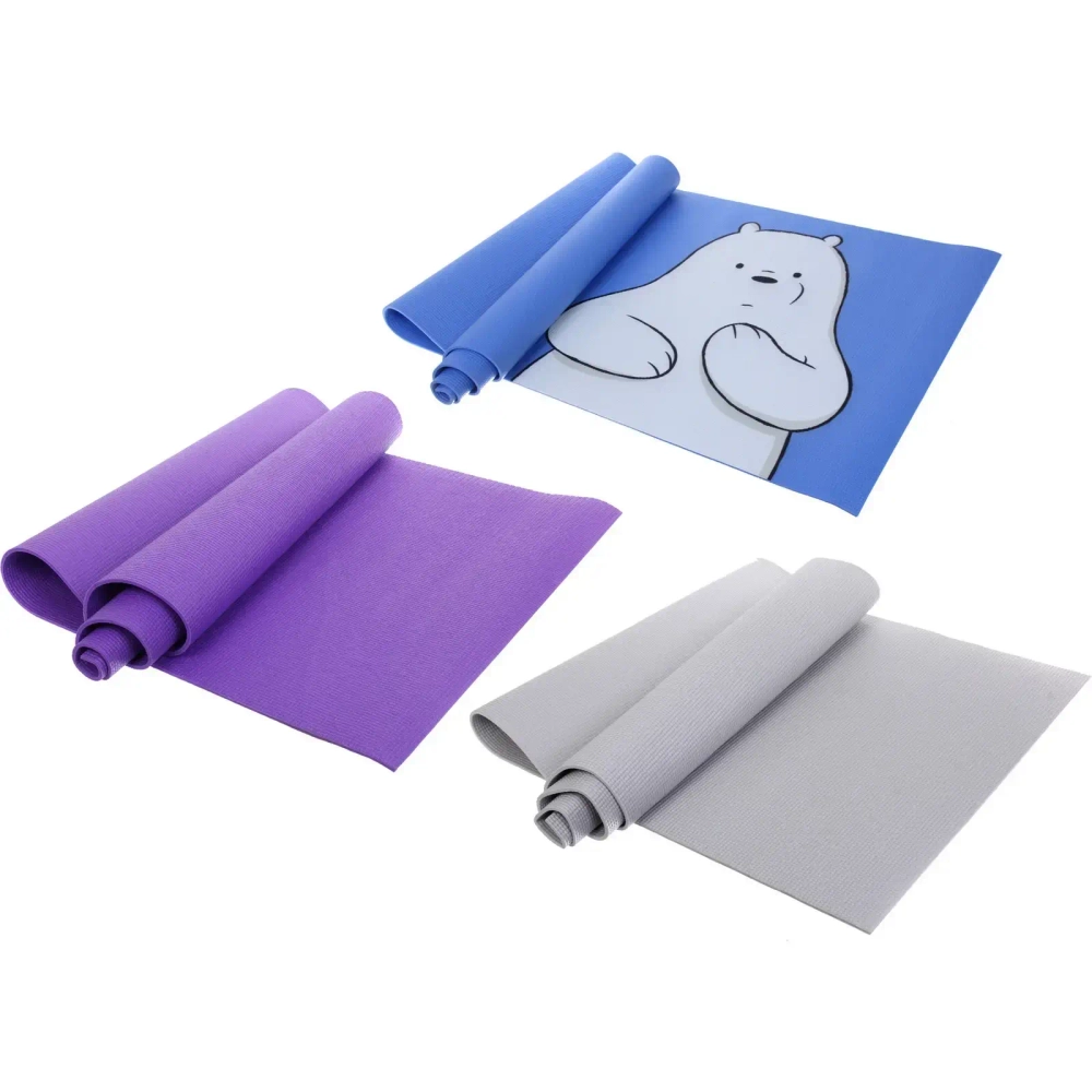 Коврик для йоги 5 мм 61х173 см микс цветов