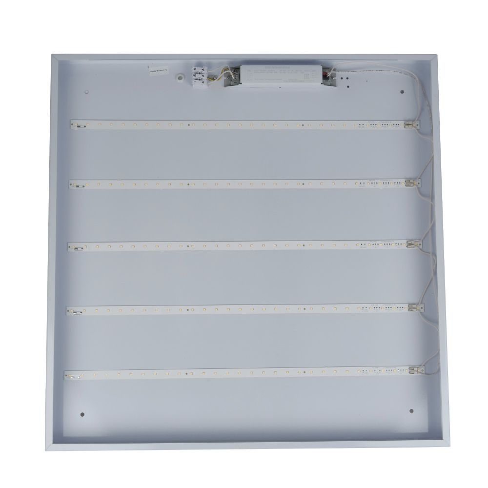 ULP-6060 36W-3950К IP40 SCHOOL ECO WHITE Светильник светодиодный потолочный универсальный. Белый свет 3950K. 5250Лм. Корпус белый. В комплекте с и-п. ТМ Uniel.